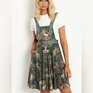 Blackmilk Limited Edition The Unicorn In Captivity Longline Apron Dress S